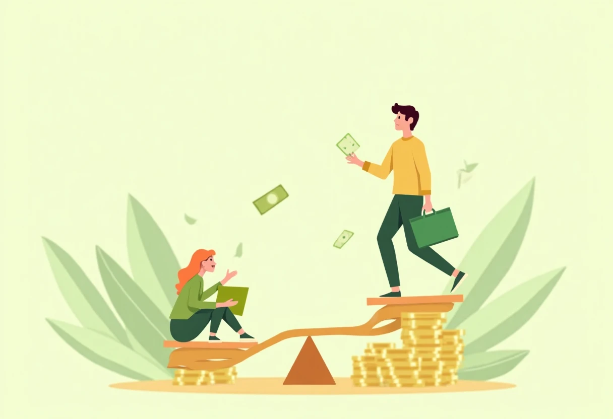 Equilibrando opciones de préstamos